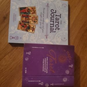Tarot deck with a tarot journal